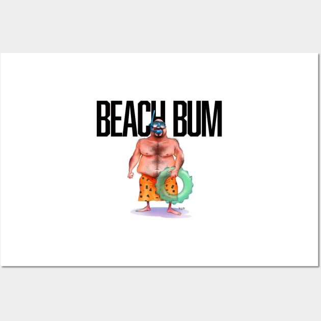 Beach Bum Wall Art by TrevorIrvin